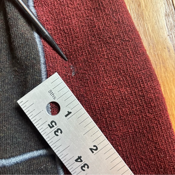 Kuhl Sweater Men L Brick Red Interceptr 1/4 Zip Pullover Fishing Camping Hiking - Picture 10 of 10